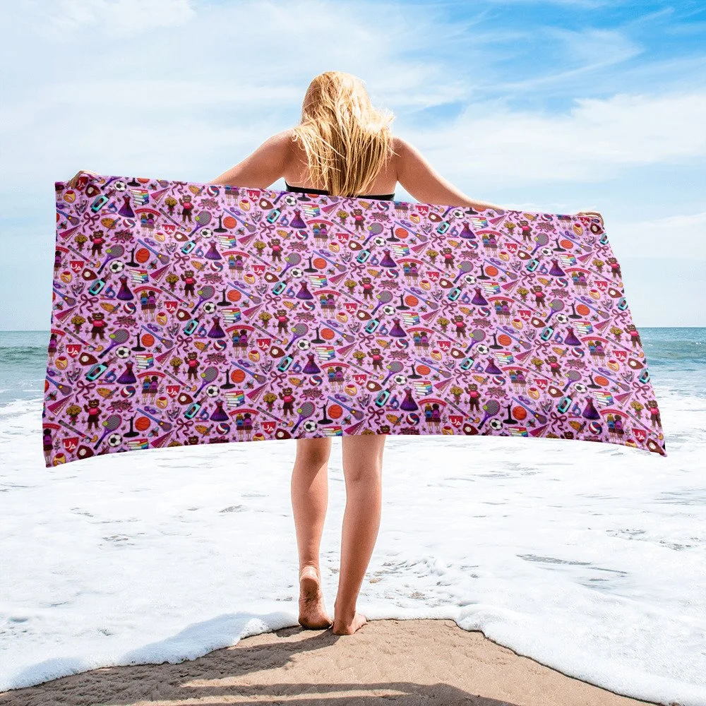 UA beach towel