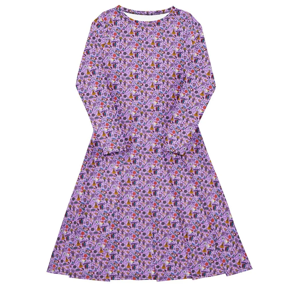 RKA long sleeve midi dress