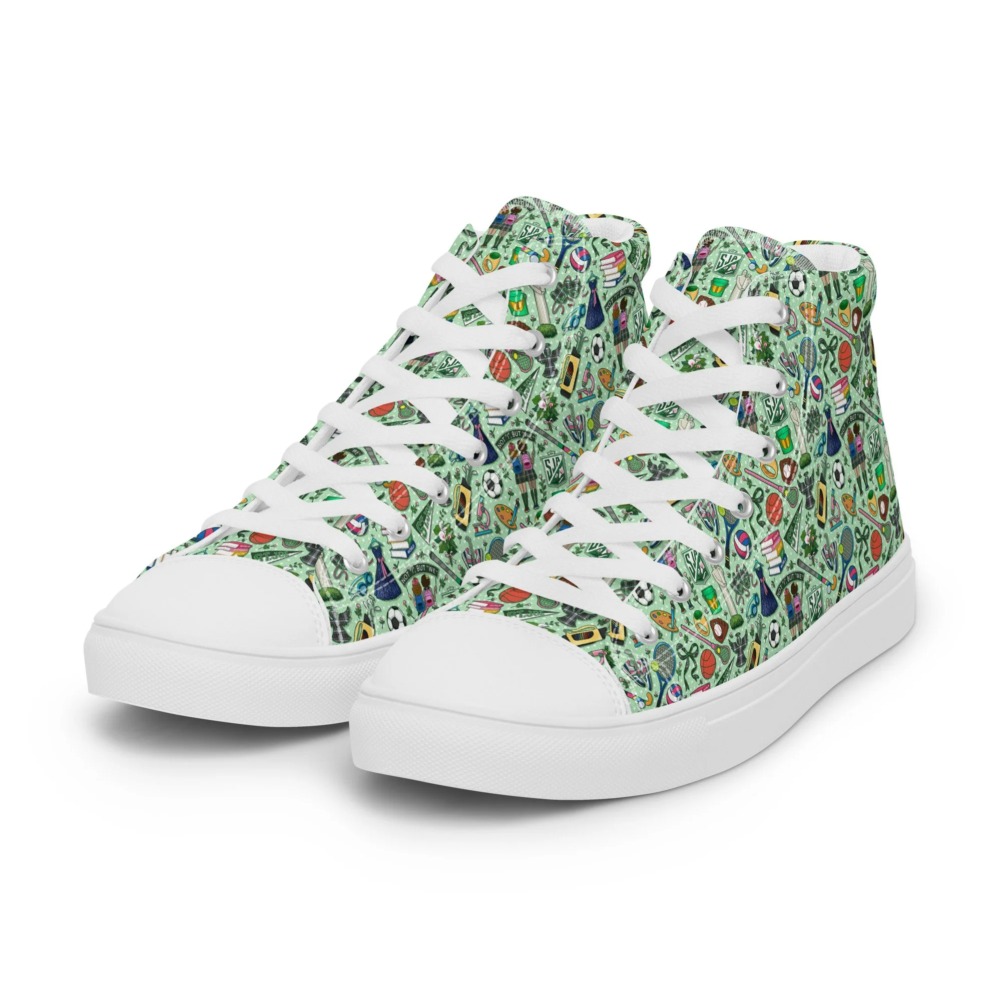 SJA canvas high-tops