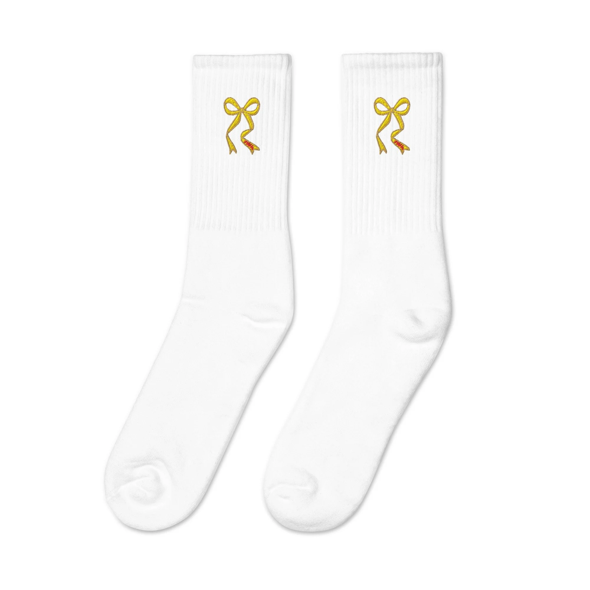 IWA embroidered bow socks