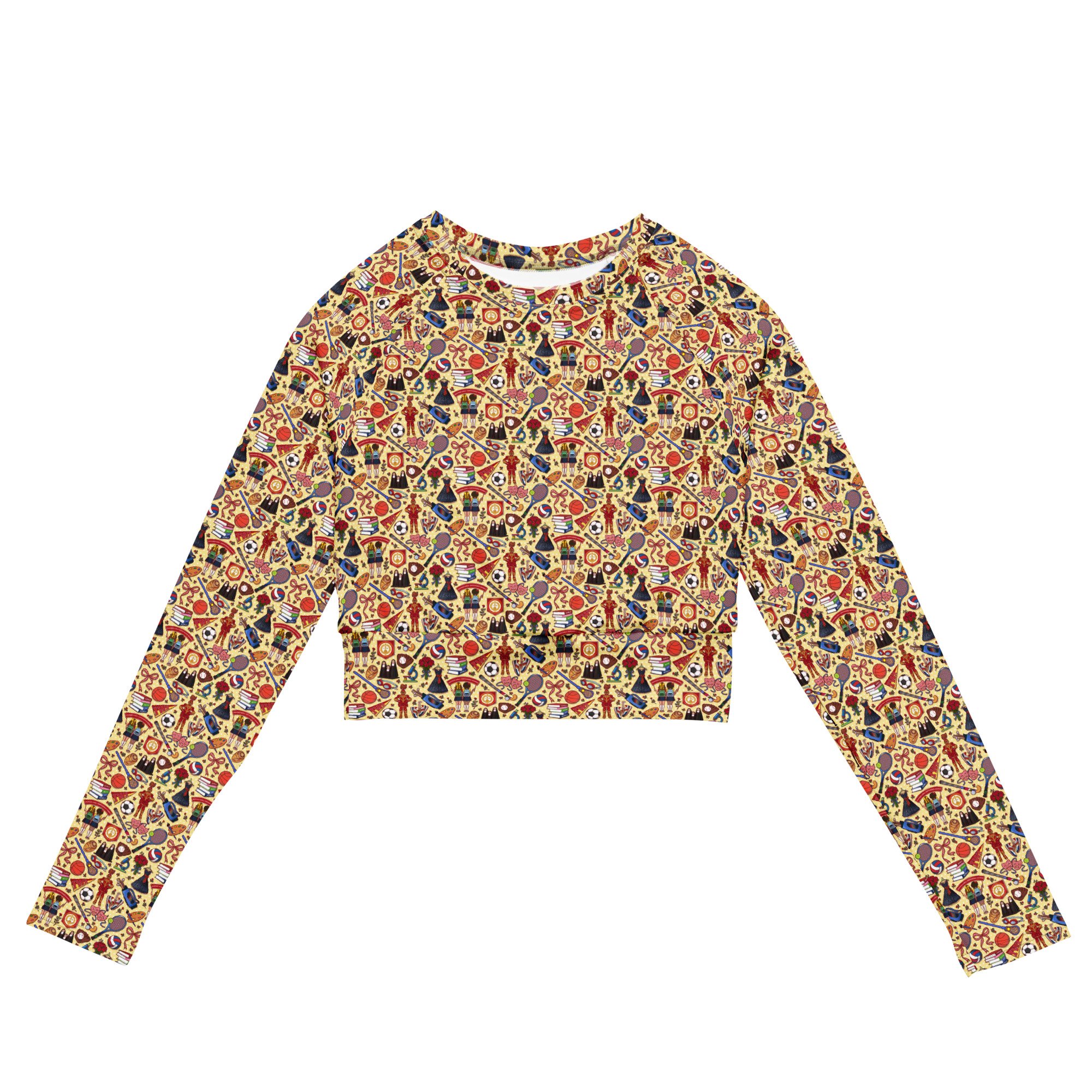 IWA long-sleeve crop top