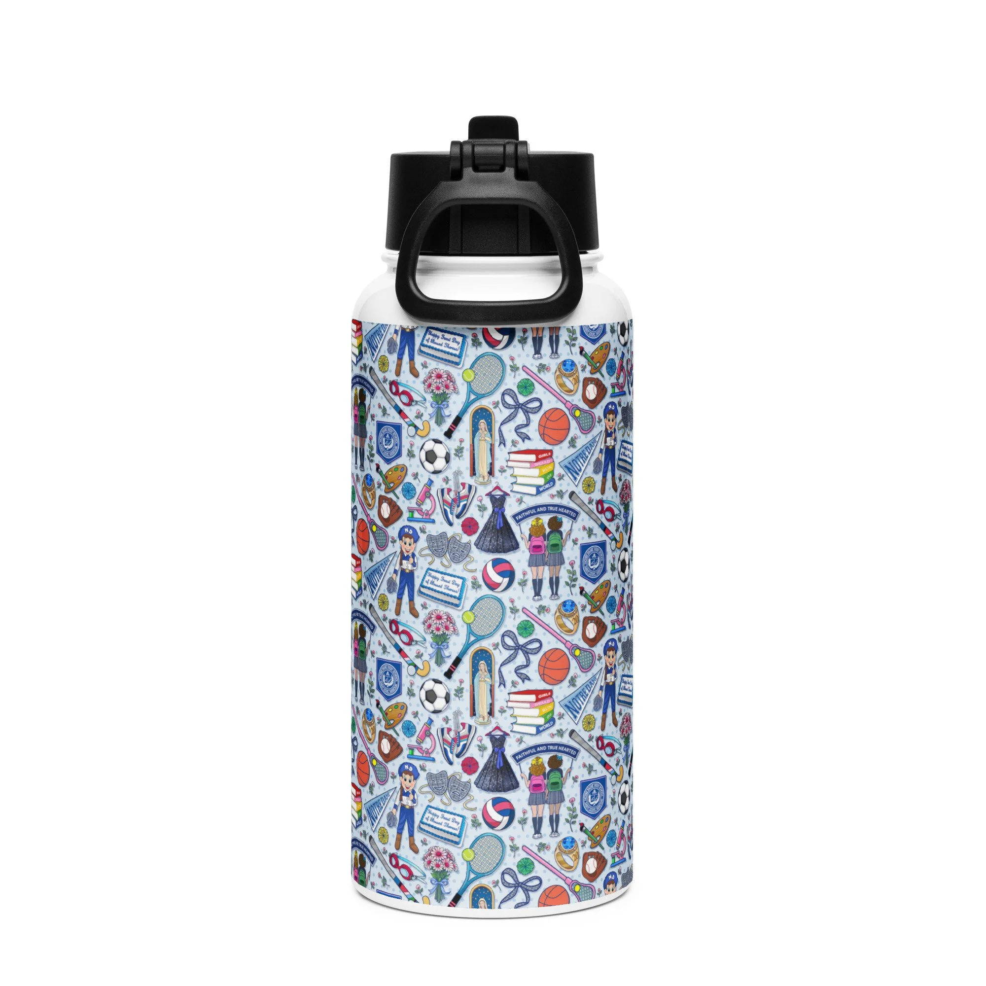 NDHS stainless steel water bottle
