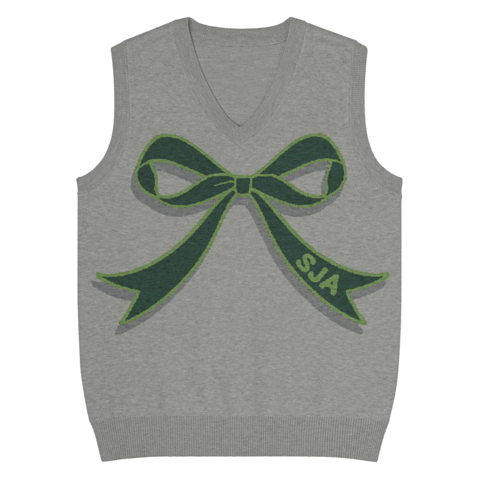 SJA bow knit sweater vest