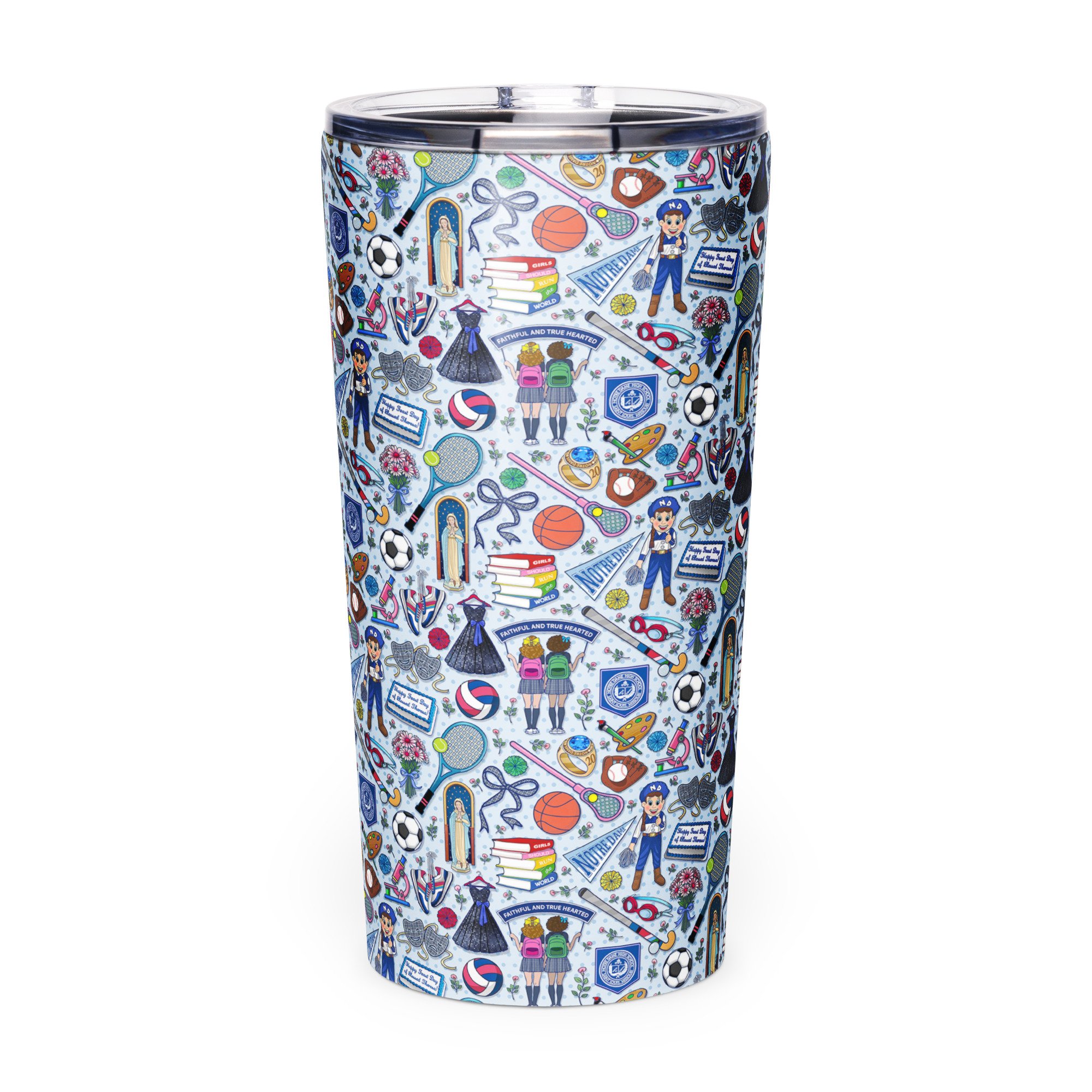 NDHS tapered stainless steel tumbler