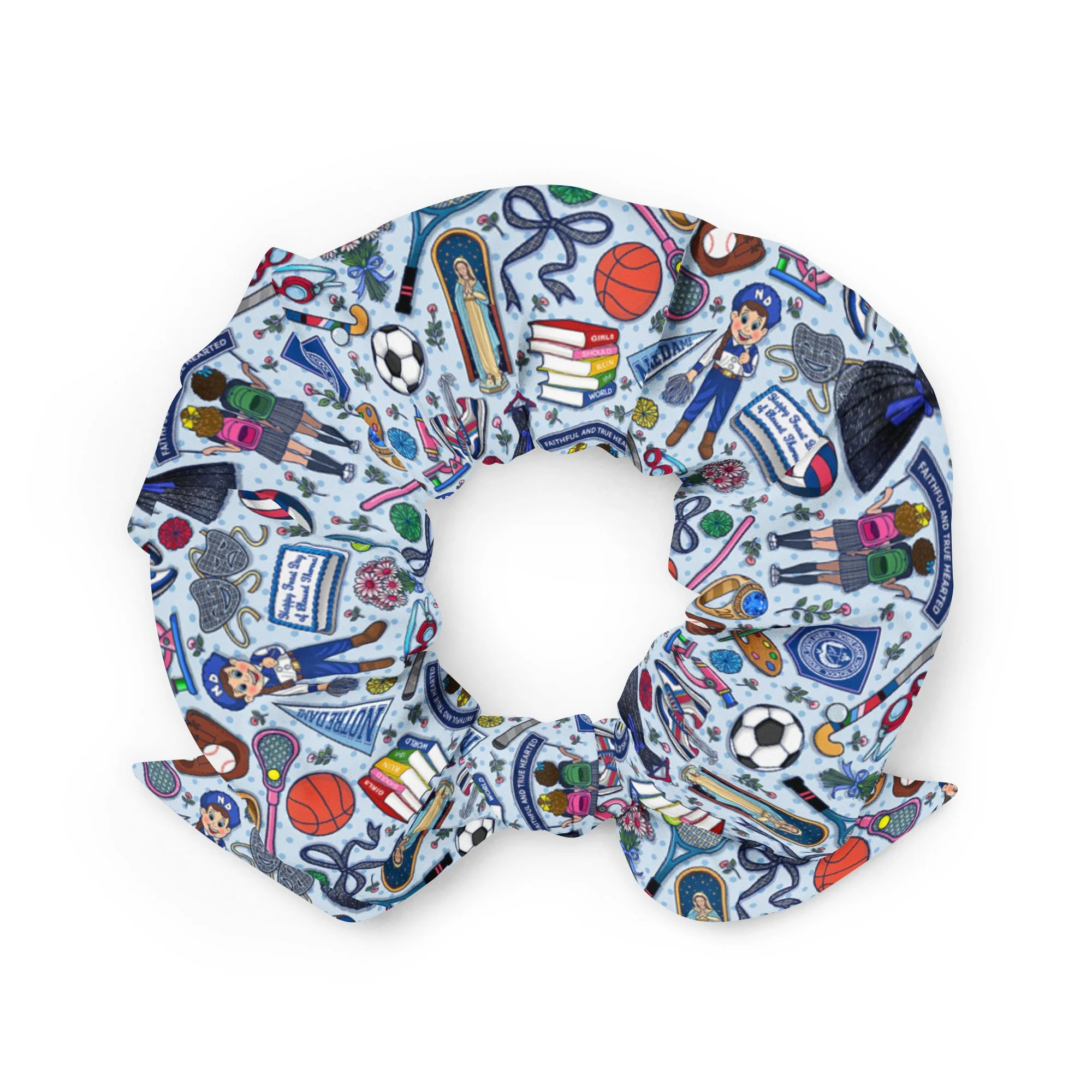 NDHS scrunchie