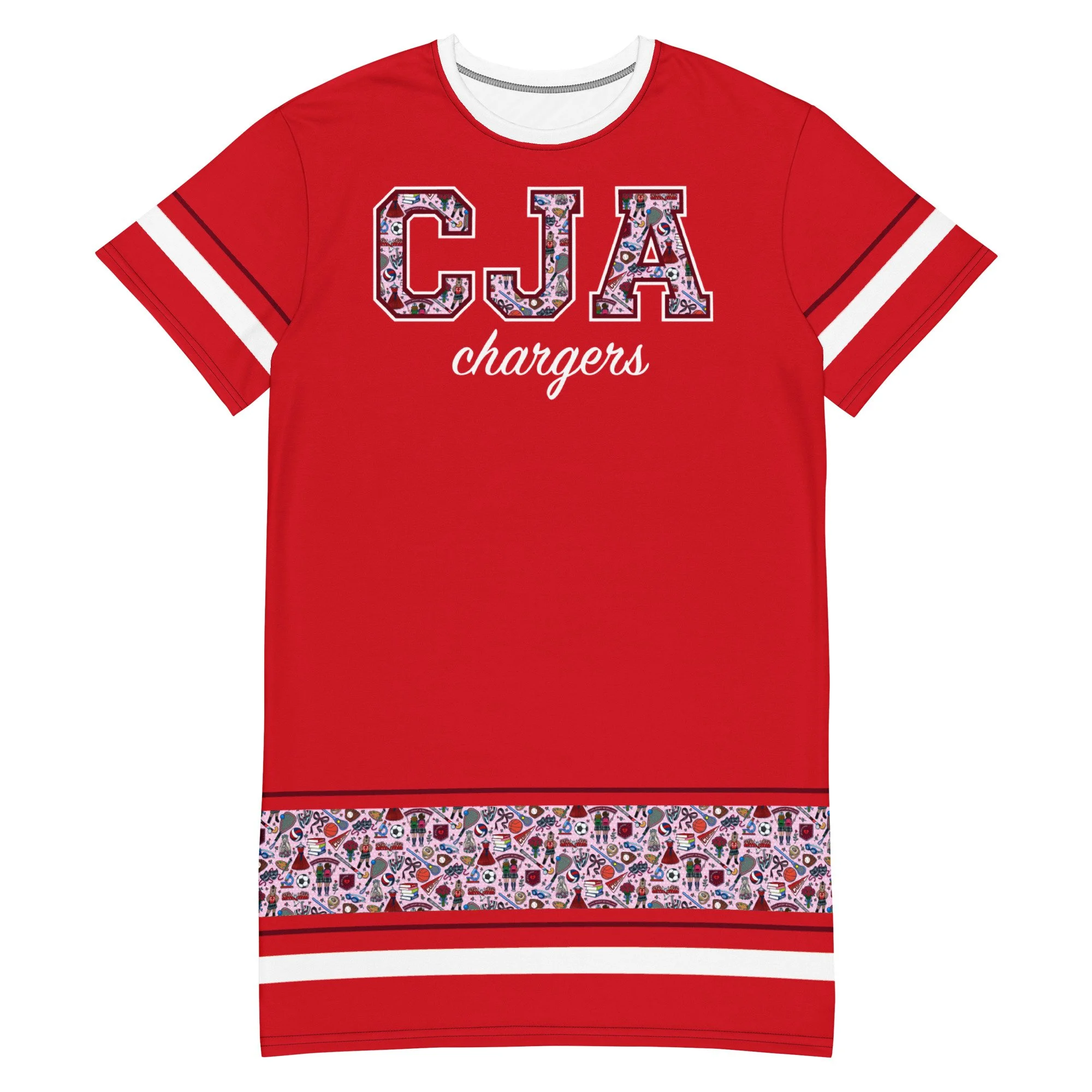CJA sideline t-shirt dress