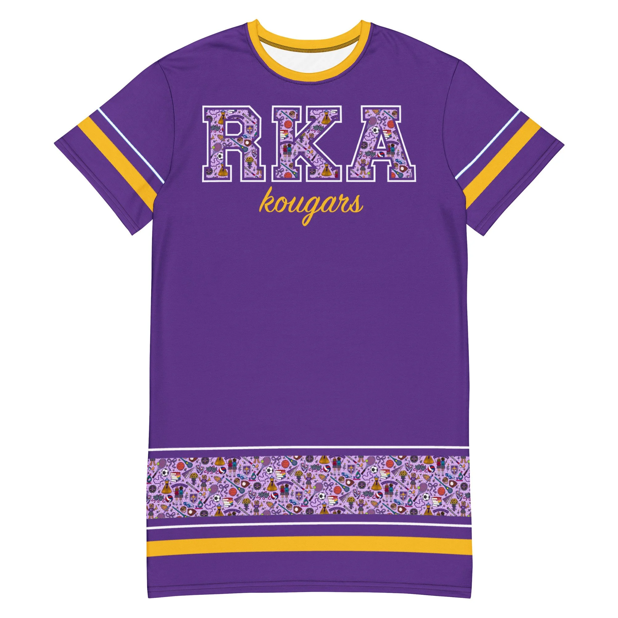 RKA sideline t-shirt dress