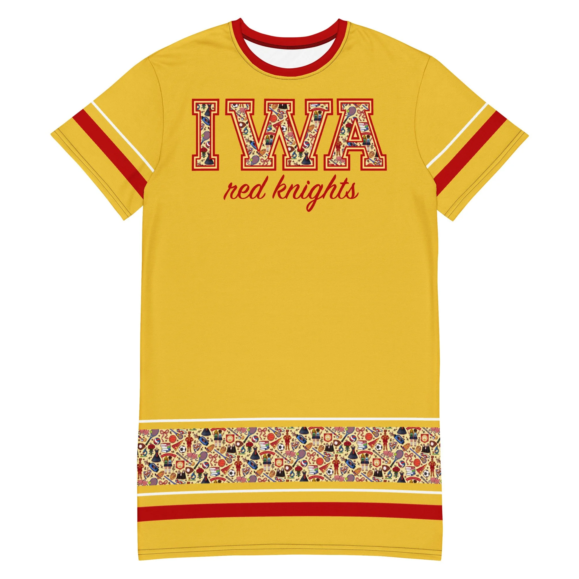 IWA sideline t-shirt dress