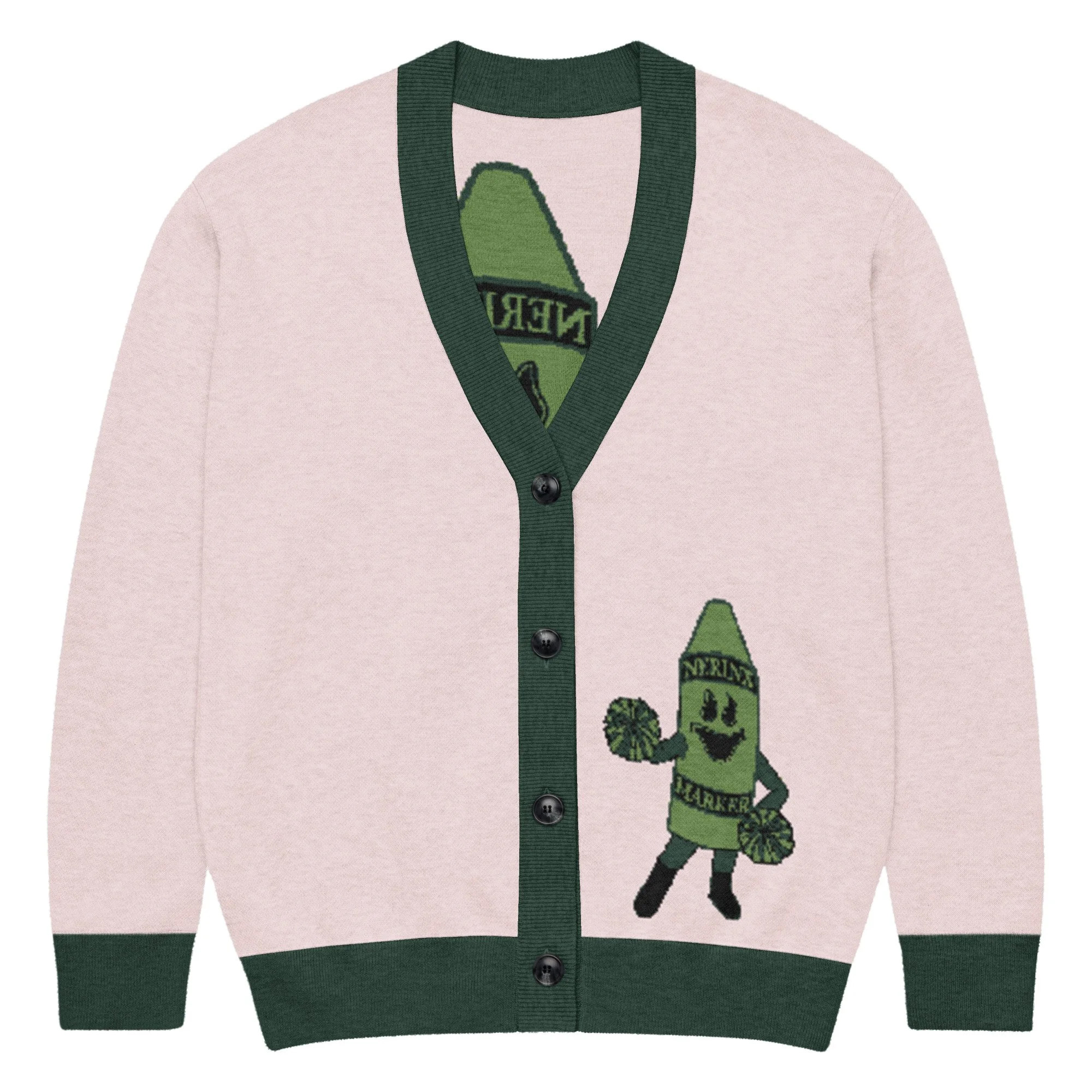 NH mascot knit cardigan