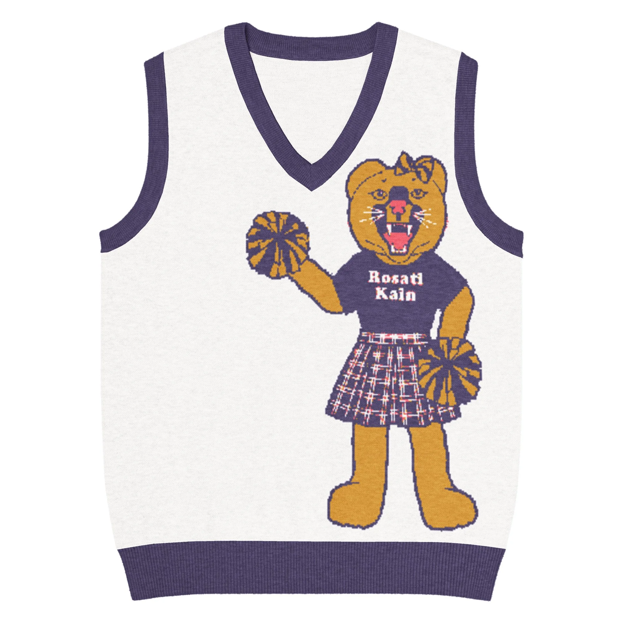 RKA mascot knit sweater vest