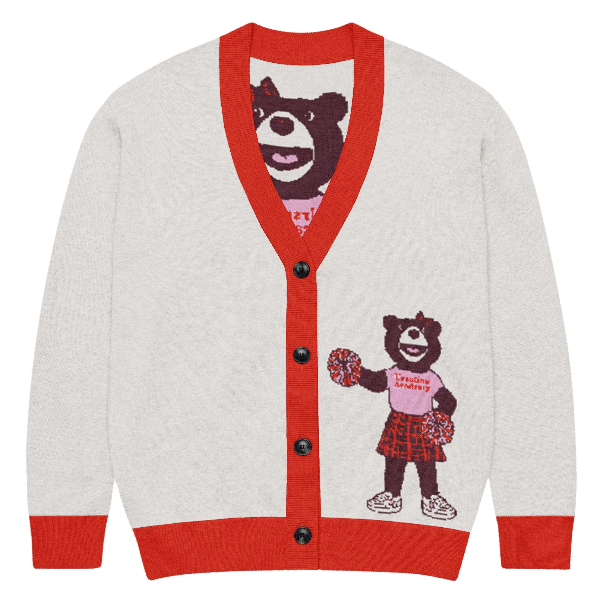 UA mascot knit cardigan