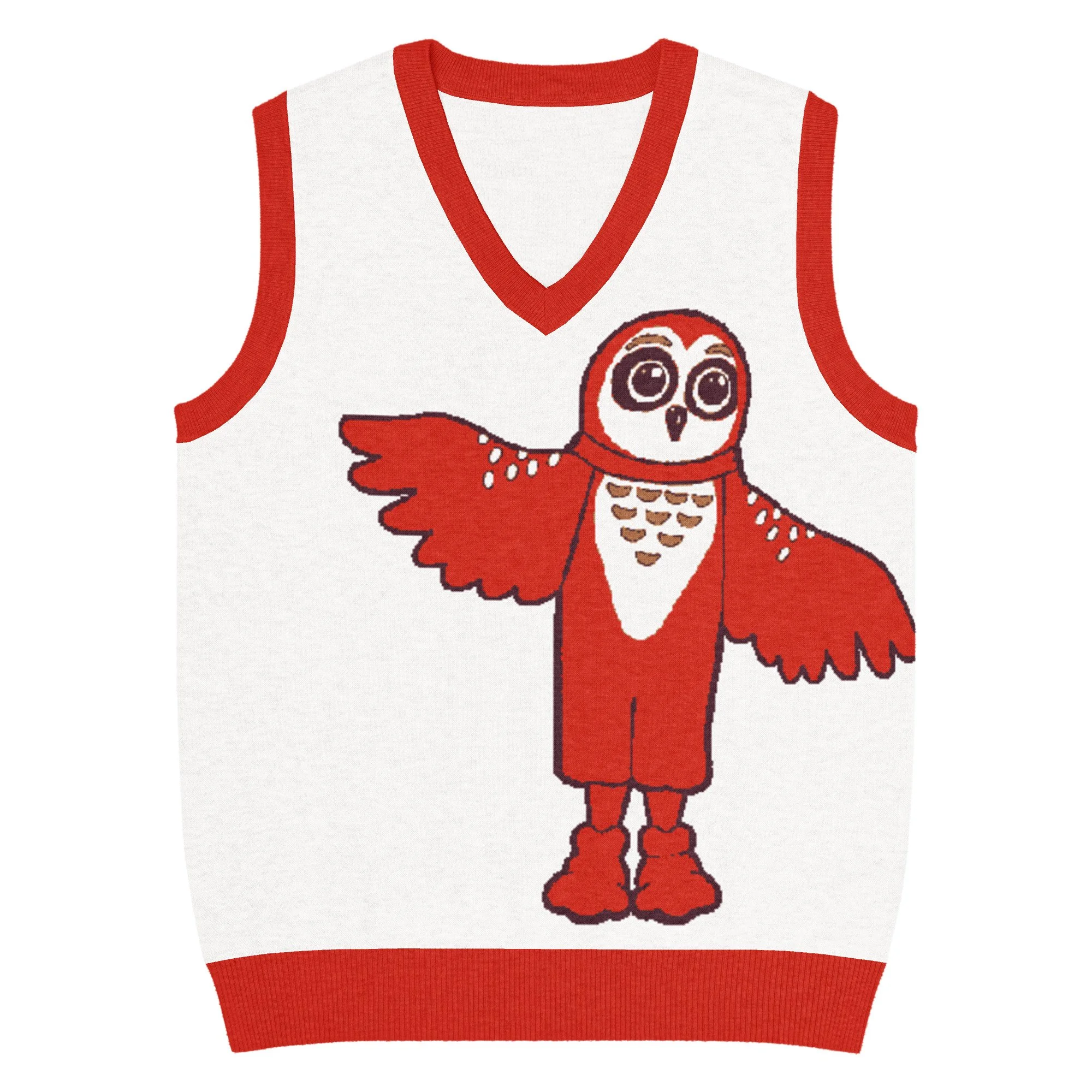 VIZ mascot knit sweater vest