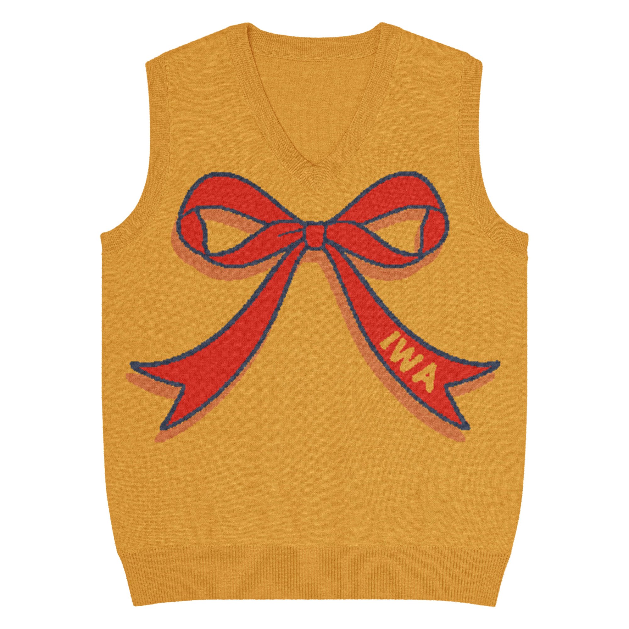 IWA bow knit vest