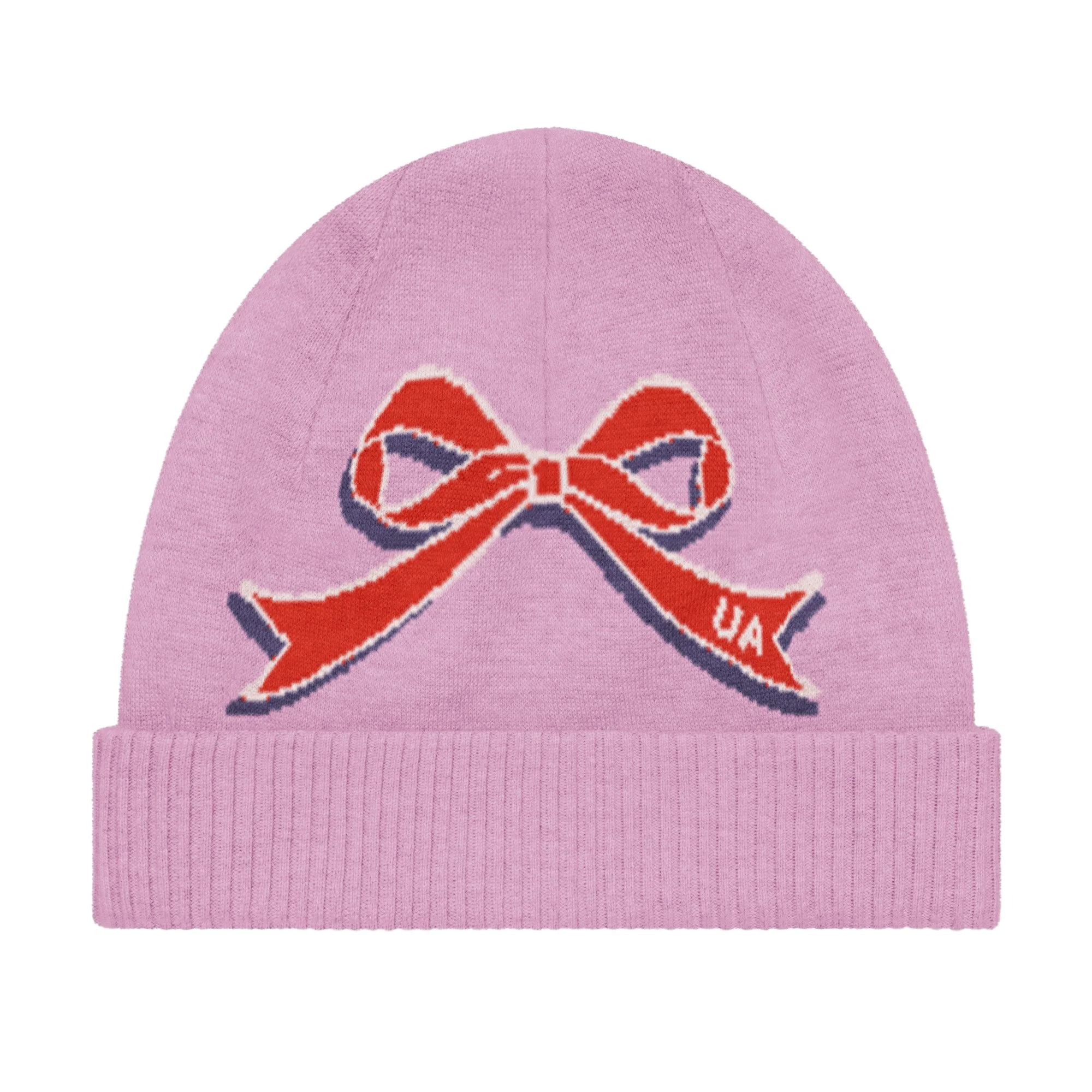 UA bow knit beanie