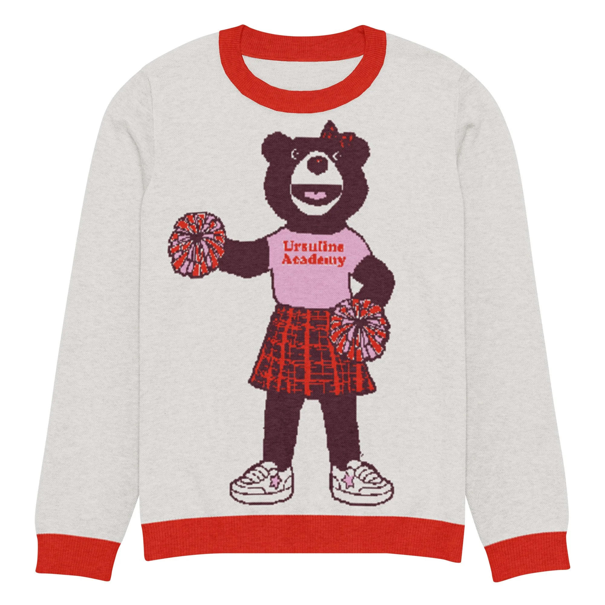 UA mascot knit crew sweater