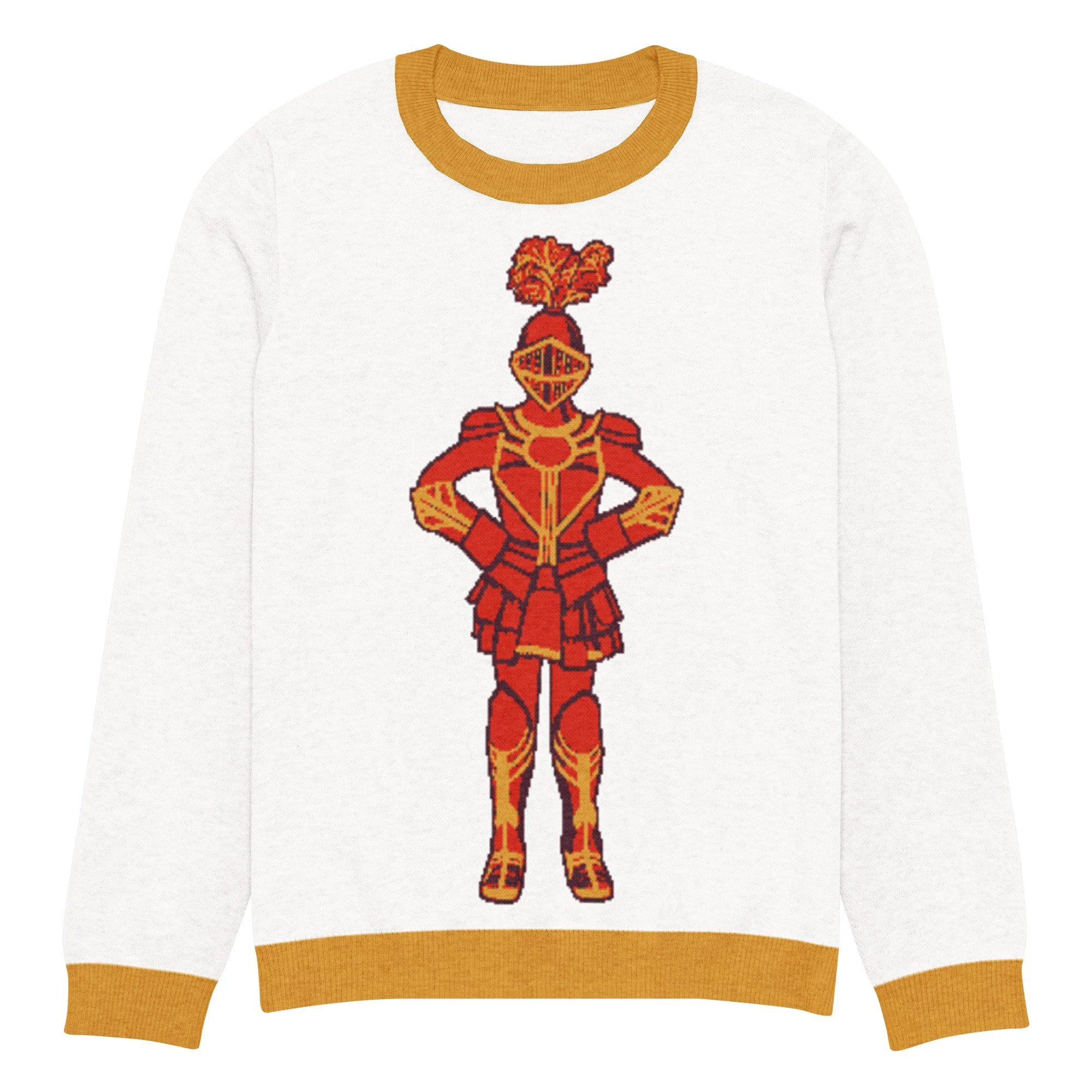 IWA mascot knit crew sweater