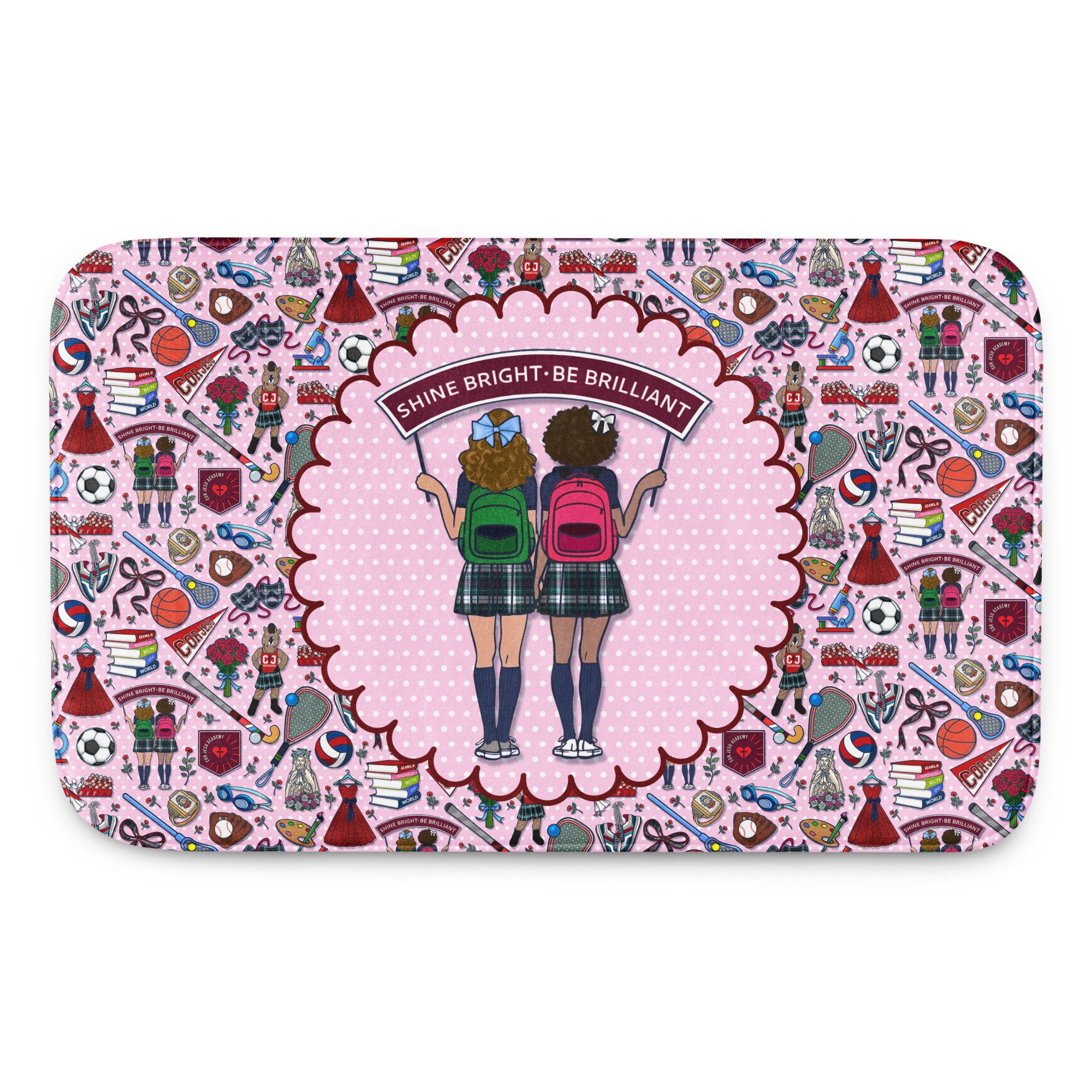 CJA memory foam bath mat