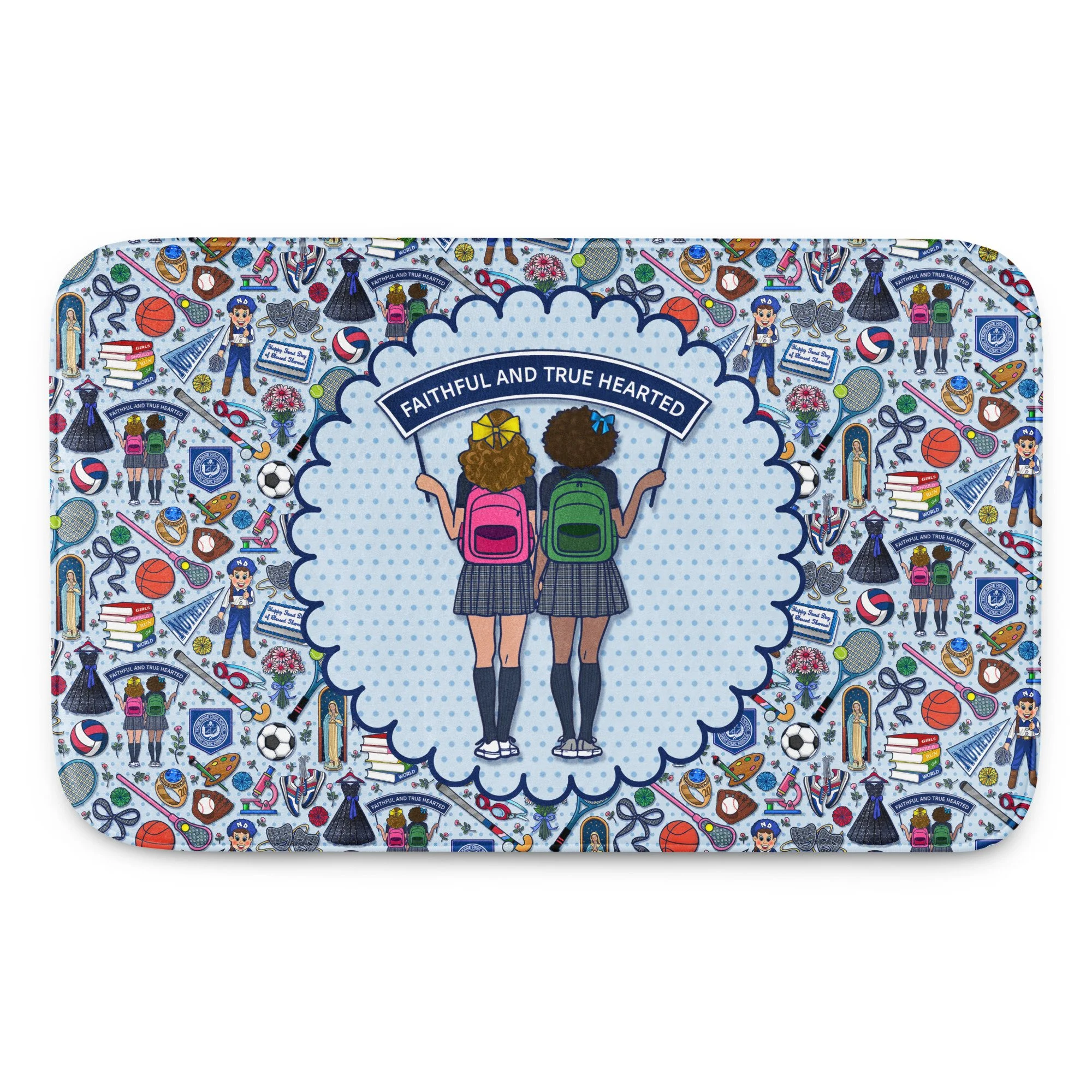 NDHS memory foam bath mat