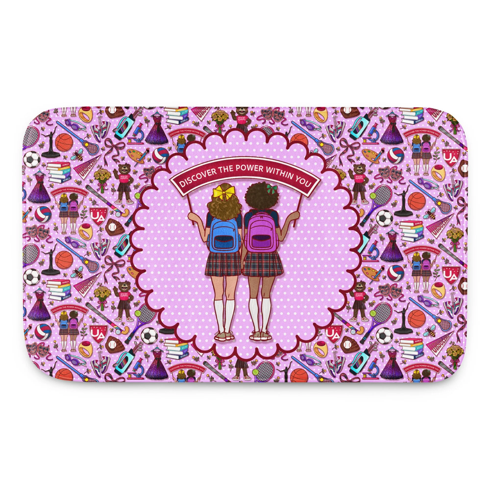 UA memory foam bath mat