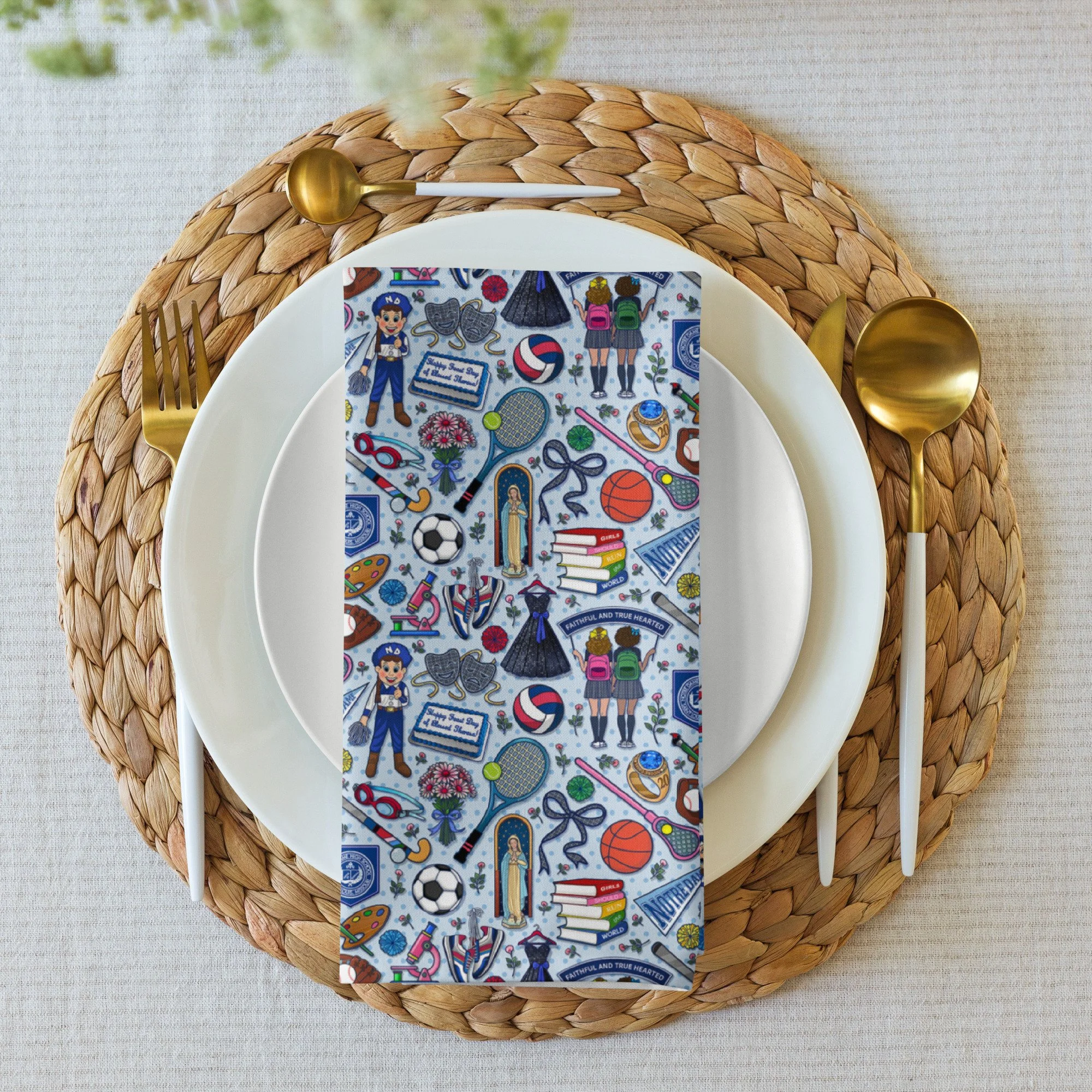 NDHS cloth napkin set