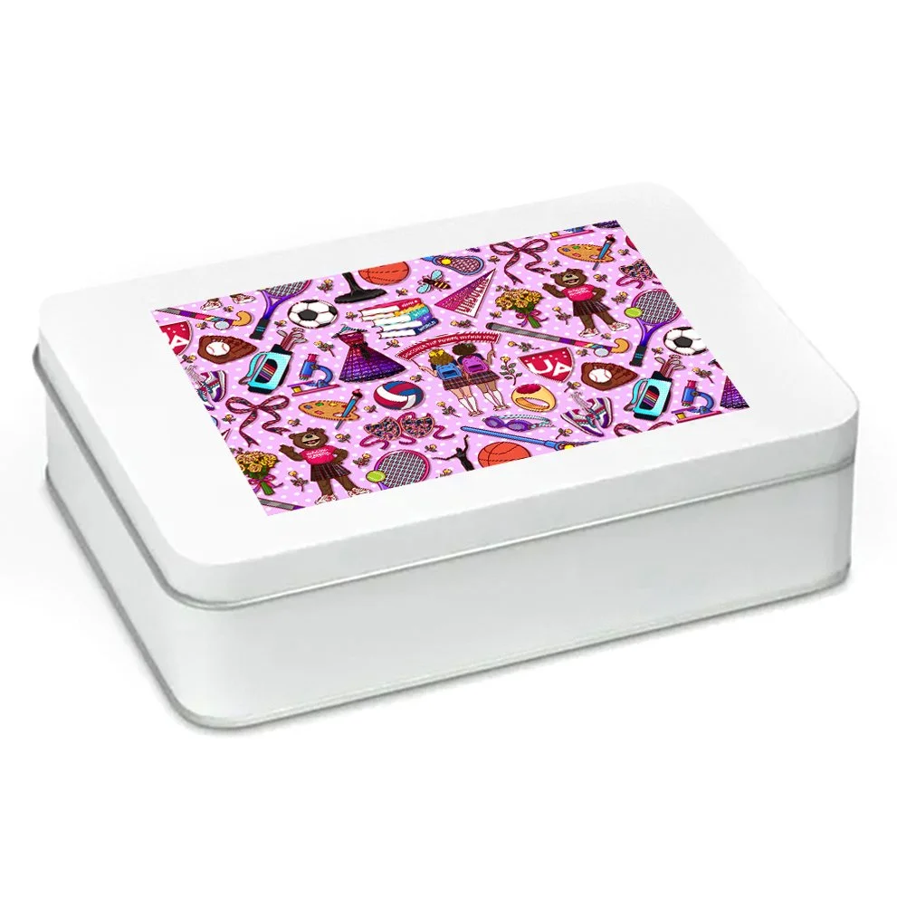 UA jigsaw puzzle with tin