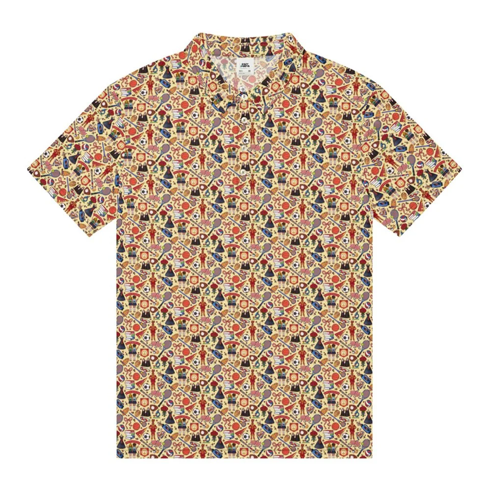 IWA Proud Dad Golf Shirt