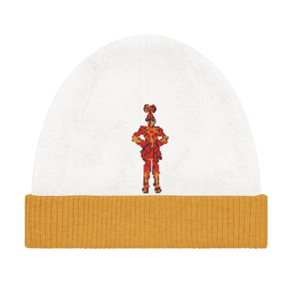 IWA mascot knit beanie