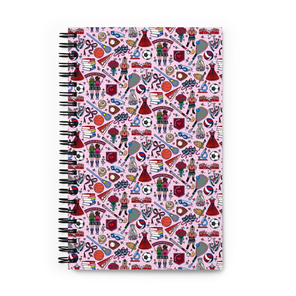 CJA spiral notebook