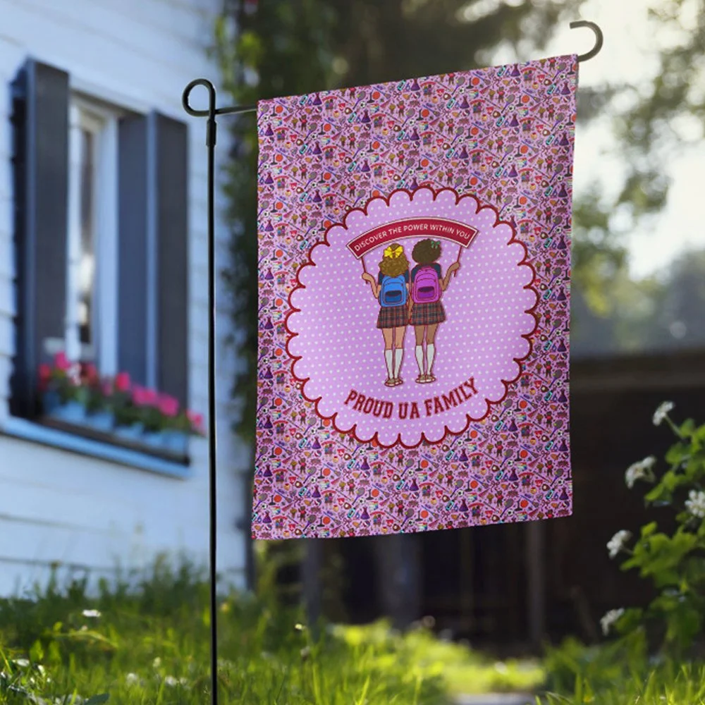 UA "proud family" garden flag