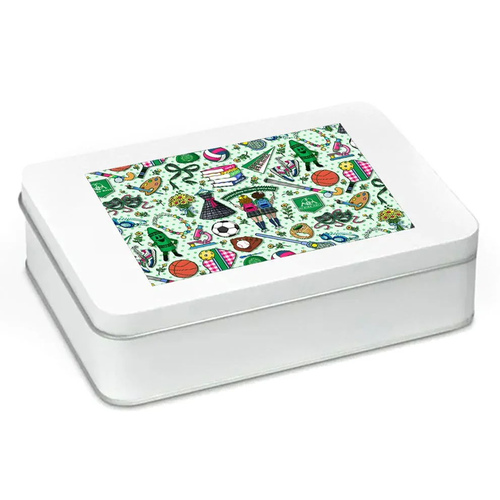 NH jigsaw puzzle with tin