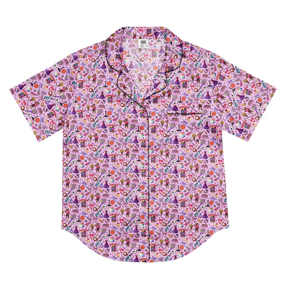 UA short sleeve pajama top