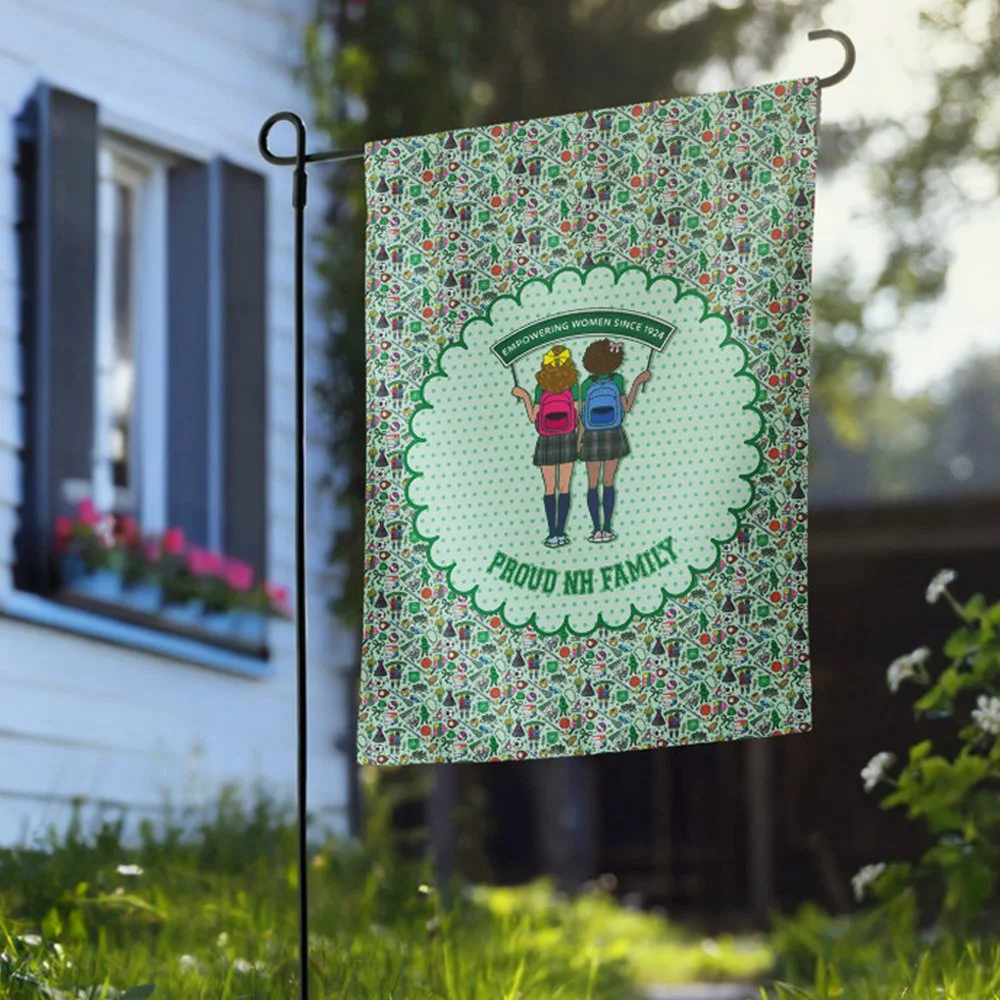 NH "proud family" garden flag