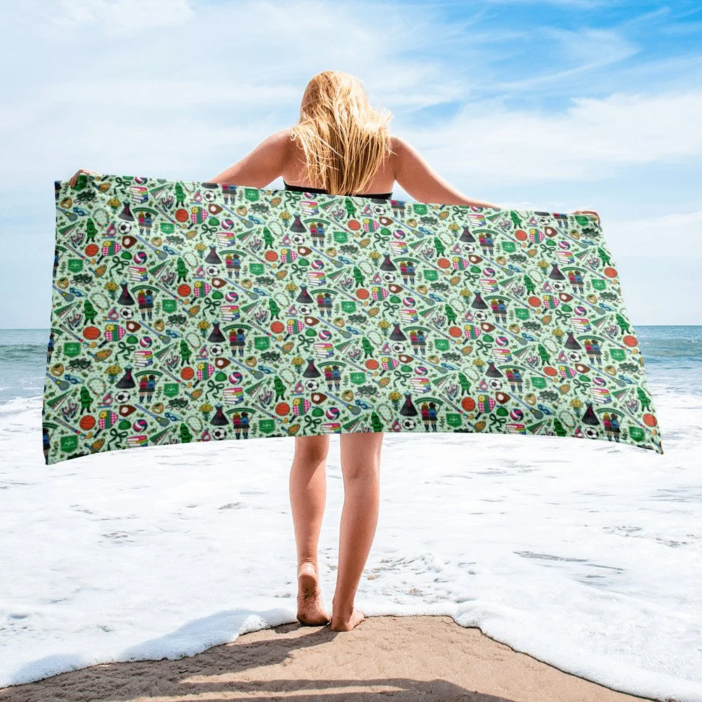 NH beach towel