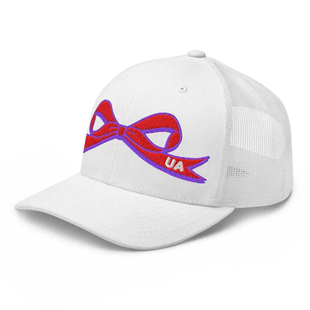 UA  embroidered trucker hat