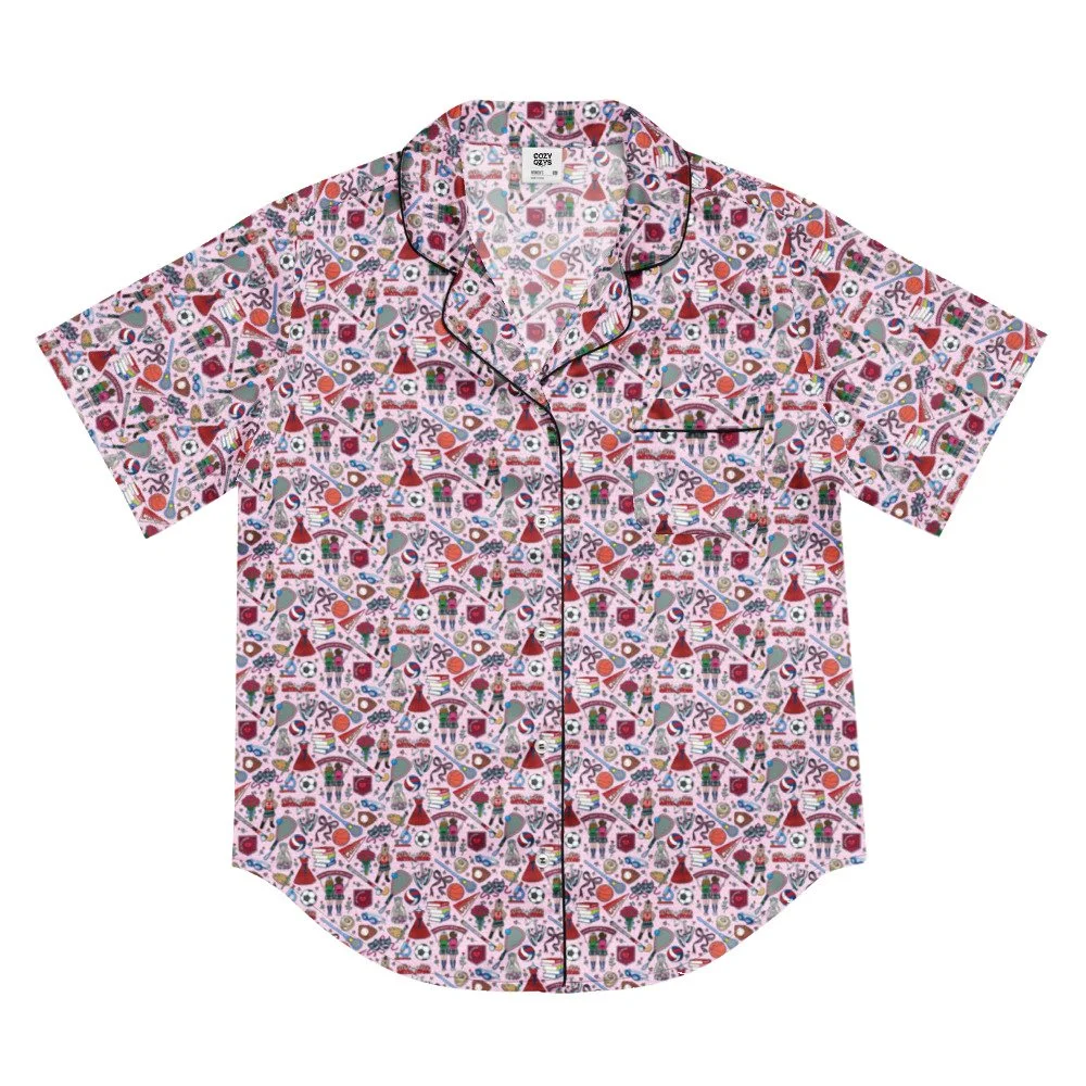 CJA short sleeve pajama top