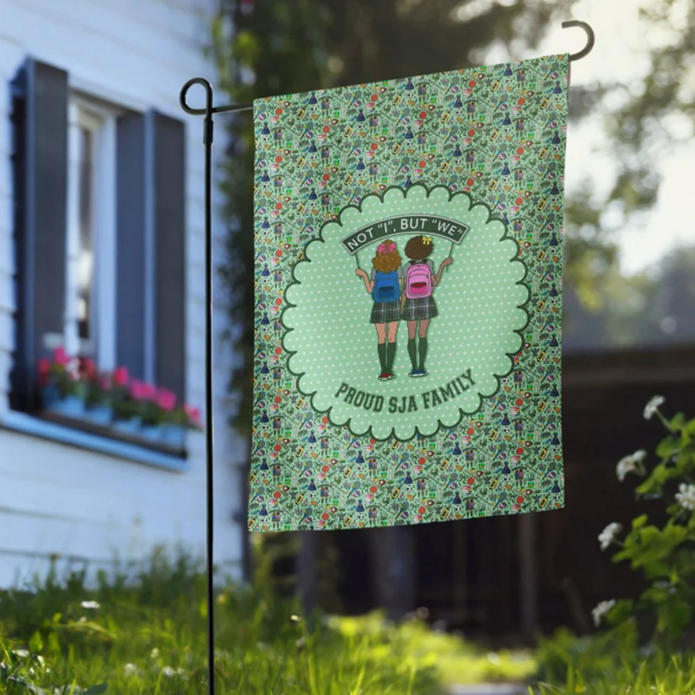 SJA "proud family" garden flag
