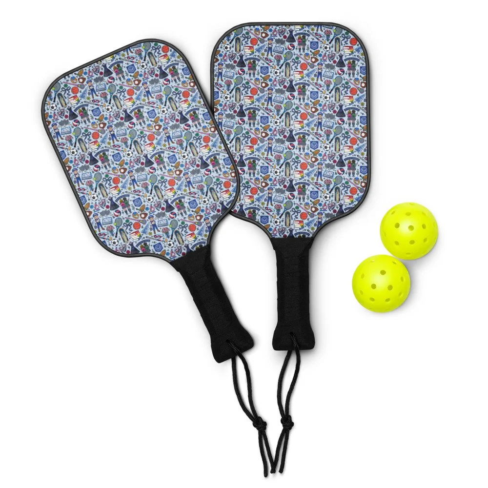 NDHS pickleball paddle set