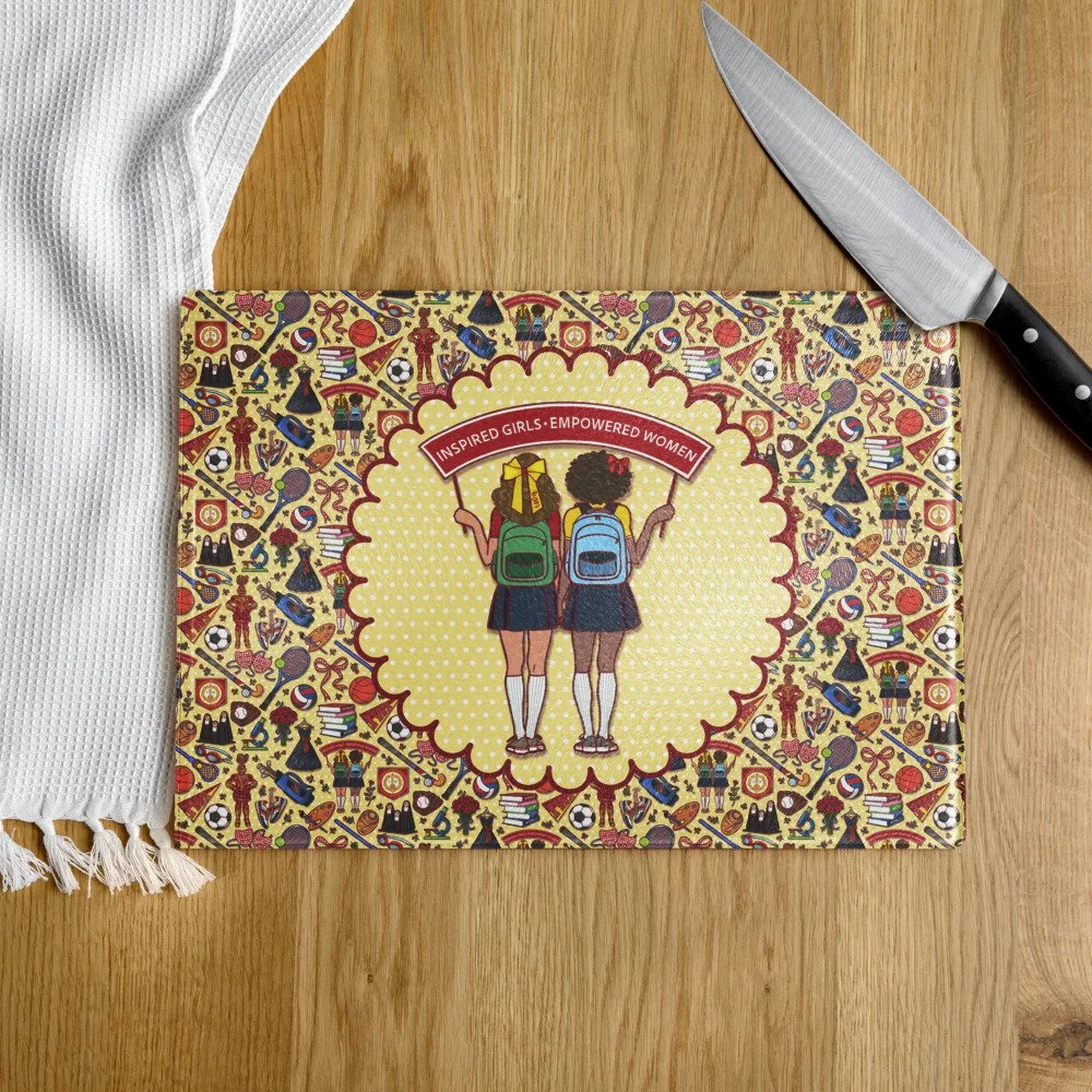 IWA glass cutting/serving board