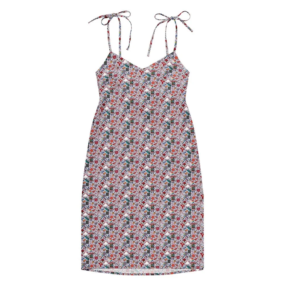 VIZ slip dress