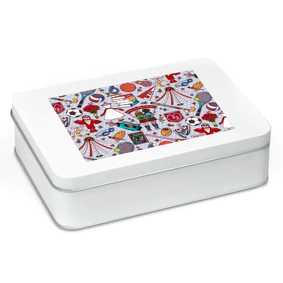 VIZ jigsaw puzzle with tin