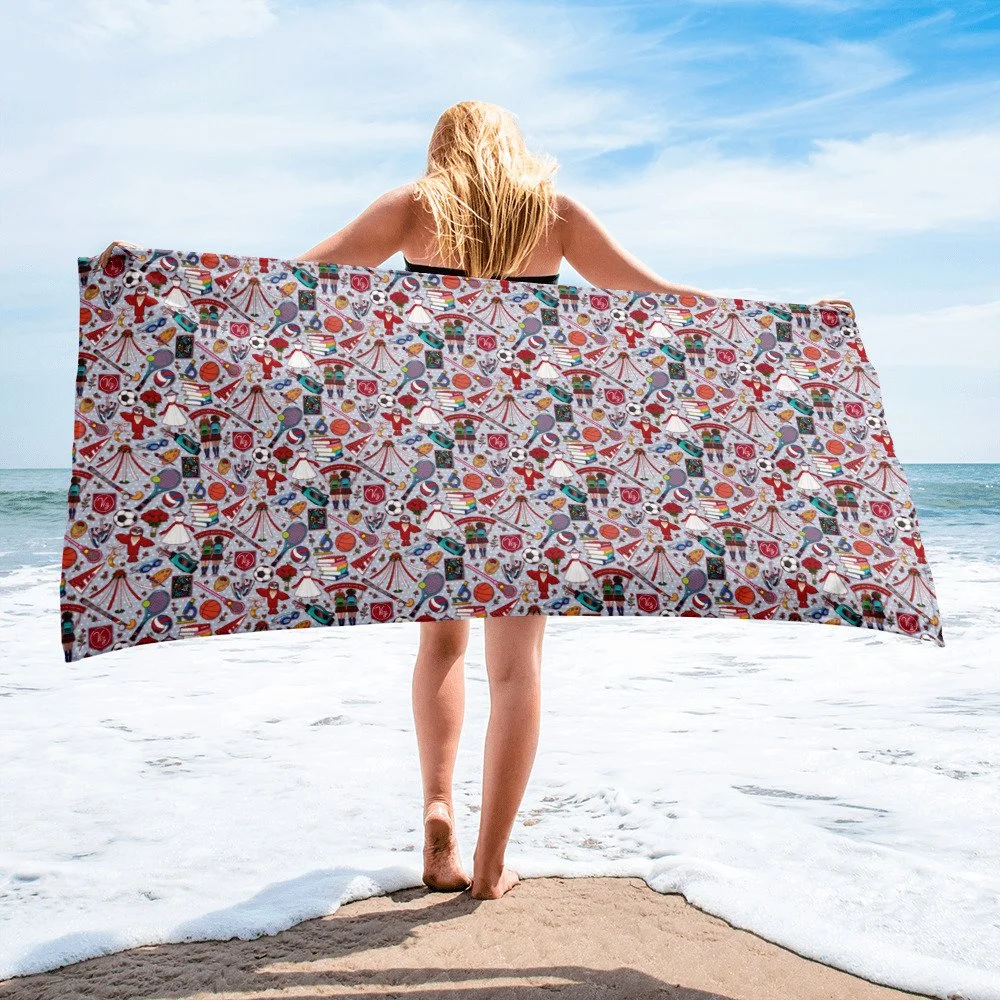 VIZ beach towel