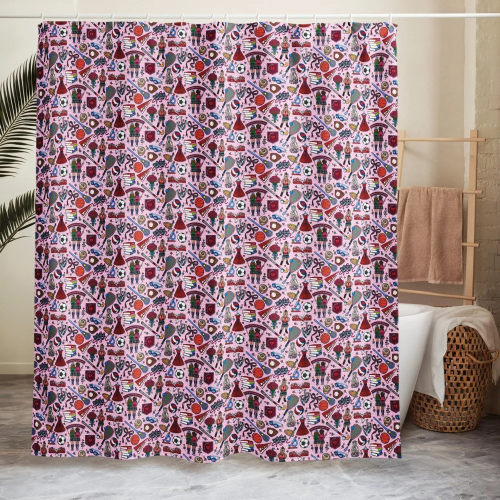 CJA shower curtain