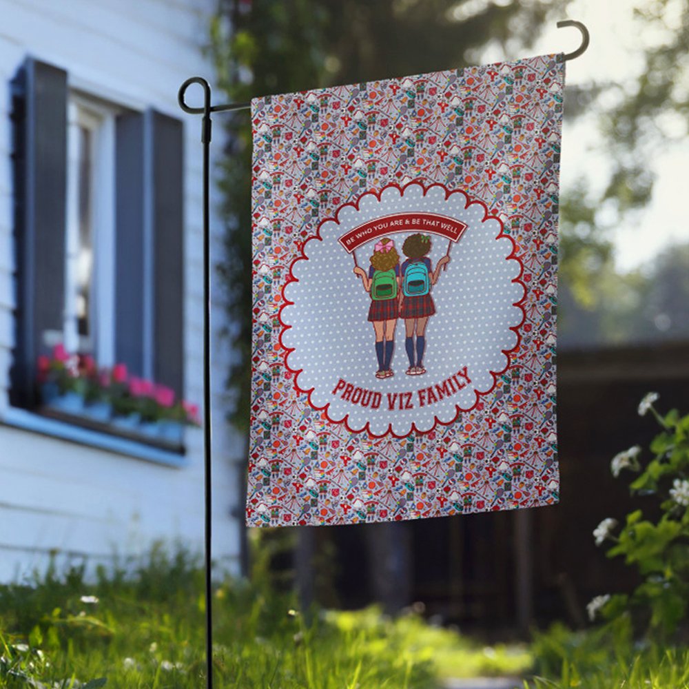 VIZ "proud family" garden flag