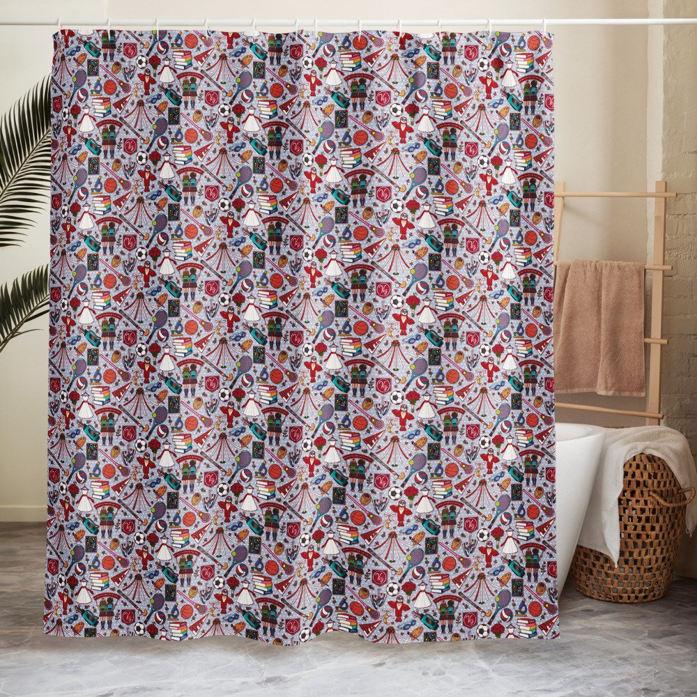 VIZ shower curtain