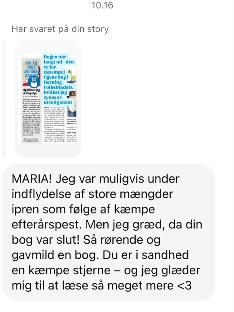Bogen har v&aelig;ret ude i lidt over to uger nu, og det er s&aring; vildt og r&oslash;rende at se, hvordan den lever ude hos jer &hearts;️ I ser jer selv i klassespejlet, I St&oslash;vsugerhelten, i den forsm&aring;ede regnearkstype, i k&aelig;rligh