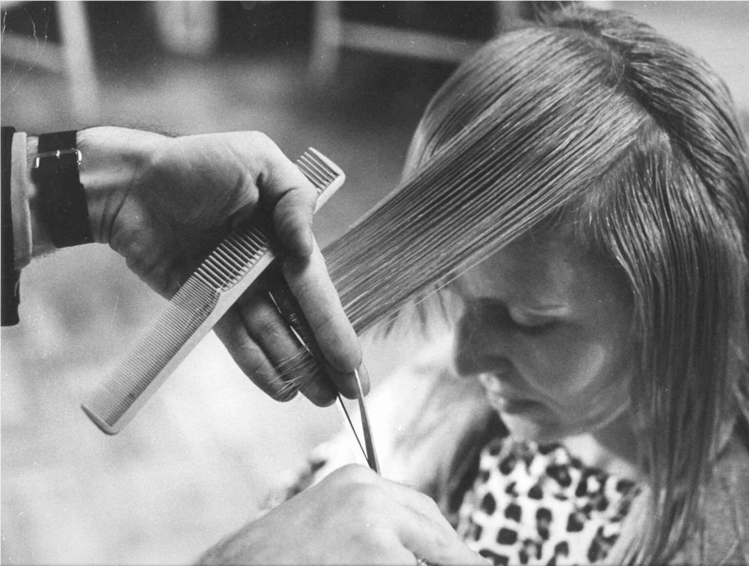 The early days: refining my craft at the renowned Kenneth Salon in NYC.