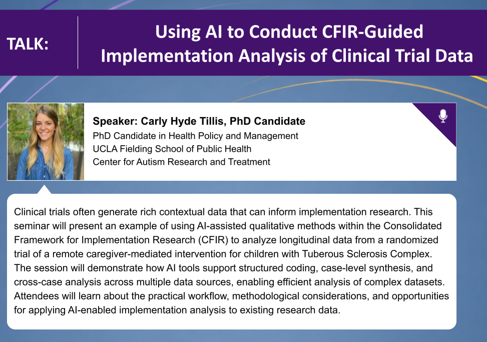 Using AI to Conduct CFIR-Guided Implementation Analysis of Clinical Trial Data