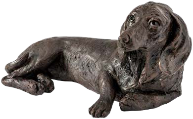 Cast Dachshund Short Hair Urn