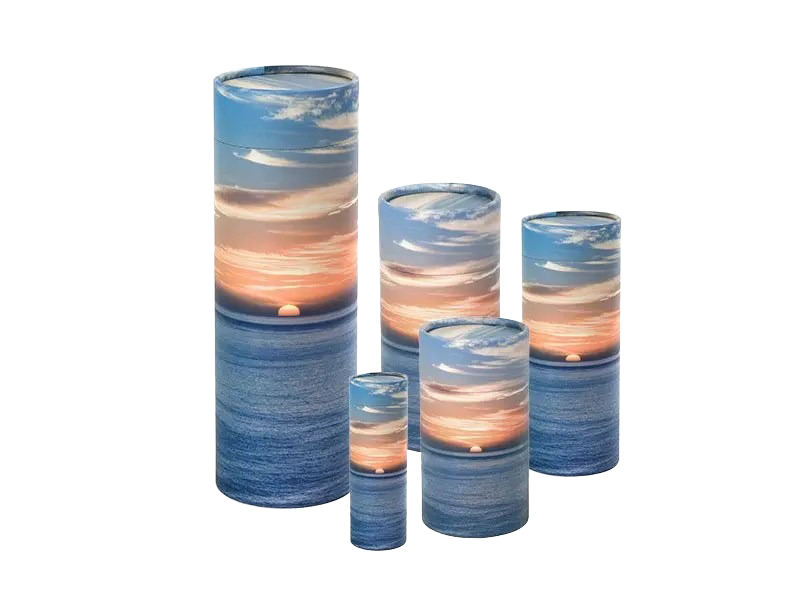 Scatter Tubes—Ocean Sunset