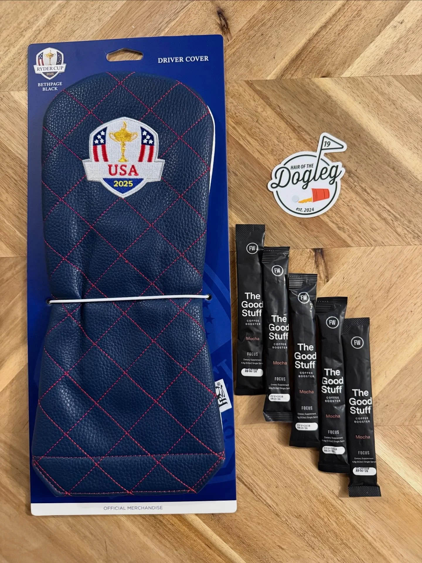 🚨 Ryder Cup Giveaway 🚨
The Ryder Cup might be over… but you can still take home a piece of it 🏆
We’re giving away this prize pack:
🇺🇸 Ryder Cup 2025 Driver Headcover
🐶 HOTD Sticker
☕️ “The Good Stuff” Coffee Supplemen